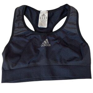 Adidas Womens Medium Black Racerback Sports Bra